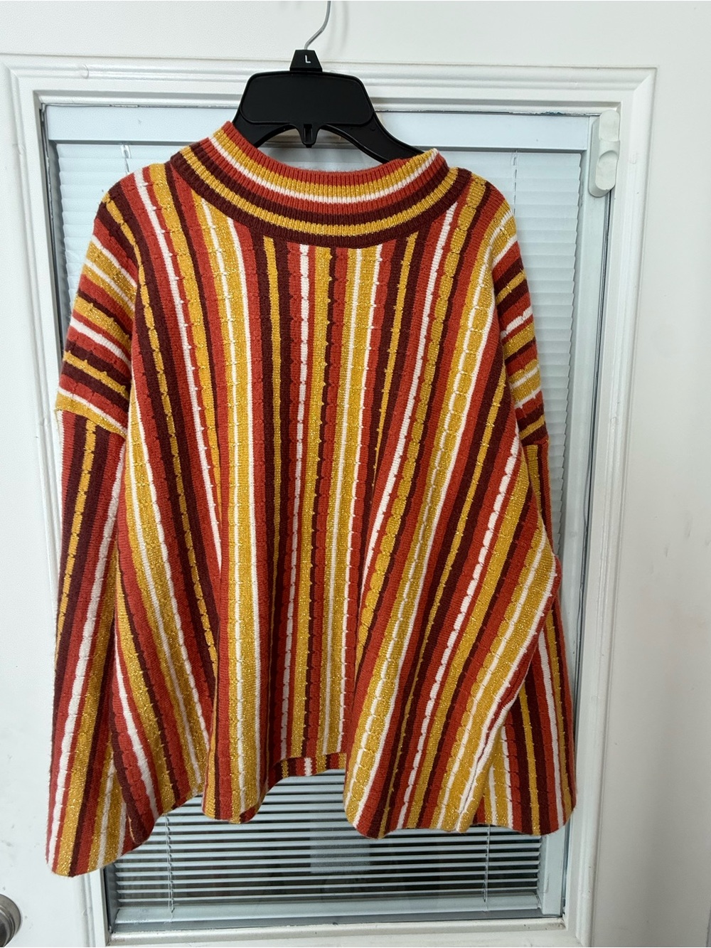 Nine West Striped Crewneck Sweater